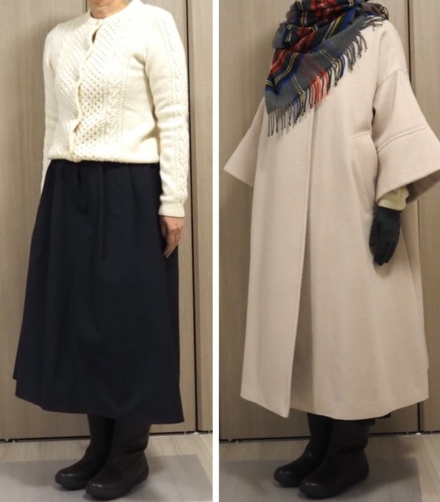 1月14日 札幌 今日の服装