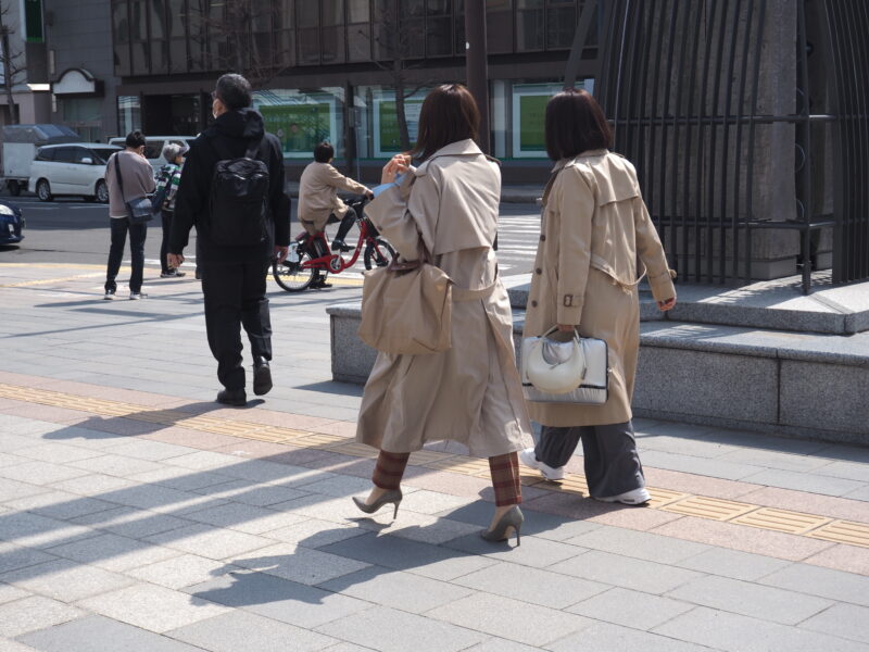 4月11日 札幌駅前