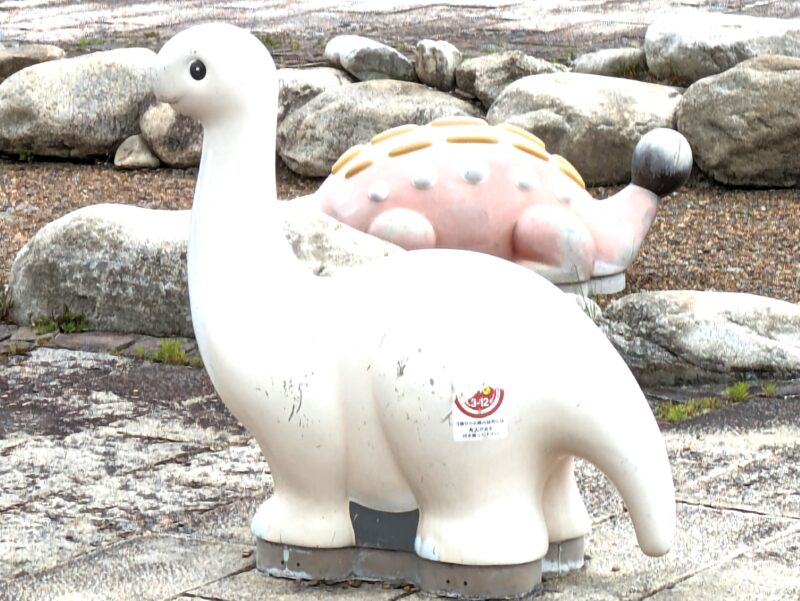 豊平川ウォーターガーデンの恐竜1