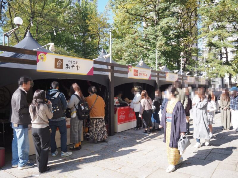 さっぽろ焼き芋テラス2024 会場の様子