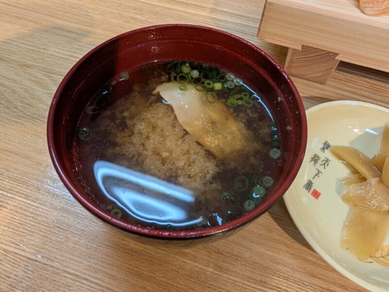 すし輝 お味噌汁