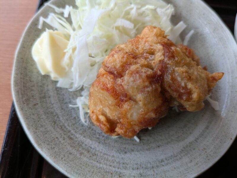 小樽三幸 大通ビッセ店 おたる三幸定食のザンギ