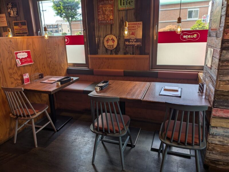 soup curry suage 天神 店内