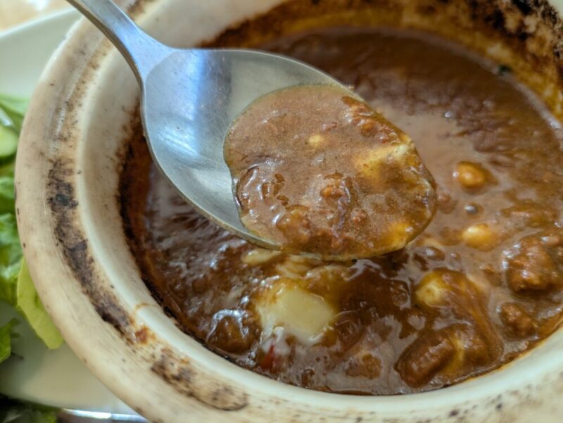 ドンク福住店 パンバイキング（パン食べ放題）ランチの焼きキーマカレー