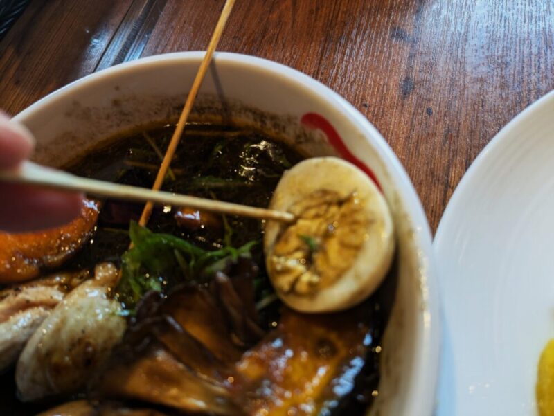 Soup Curry Suage 天神 ゆで卵