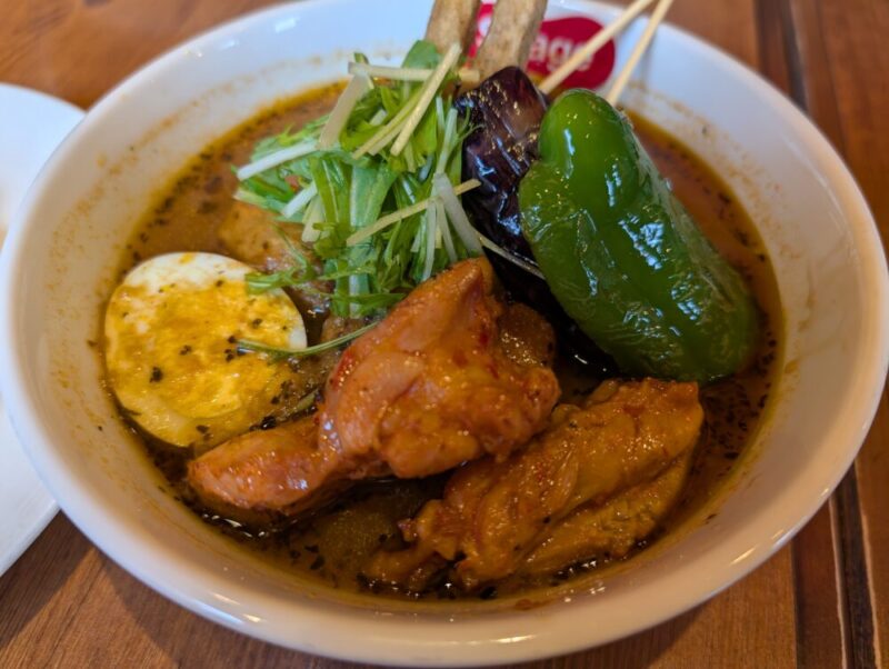 Soup Curry Suage 天神 旨辛チキンカレー
