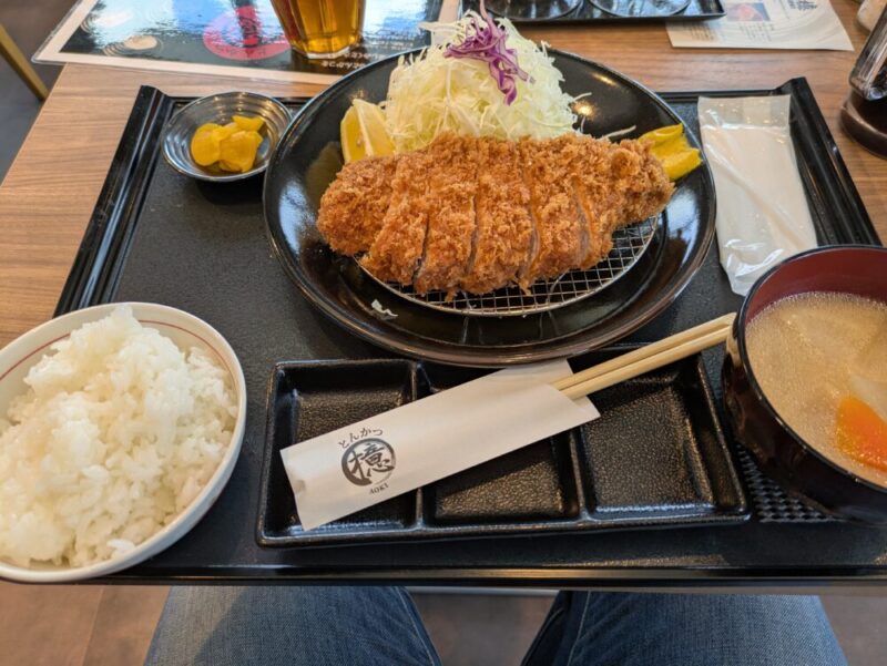 とんかつ檍 上ロース定食