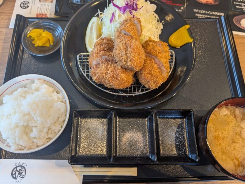 とんかつ檍 ひれかつ定食