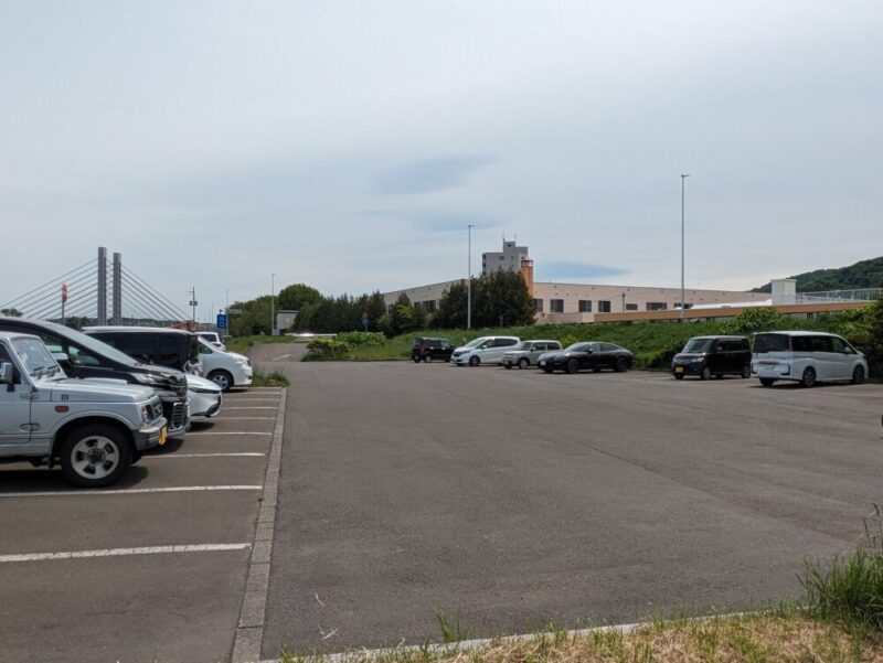 豊平川ウォーターガーデン 駐車場