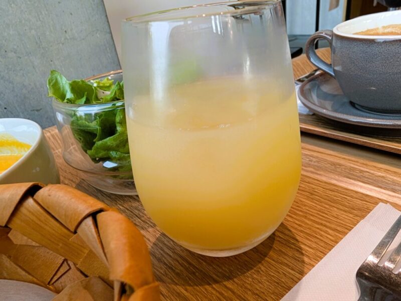 クボタアグリフロントカフェ アップルジュース