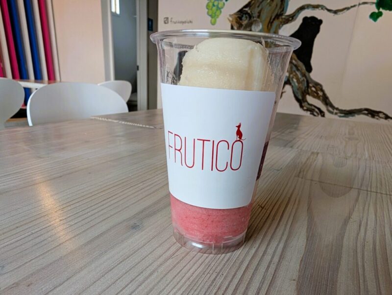 フルティコ 余市本店 FRUTICO ジェラート トリプル