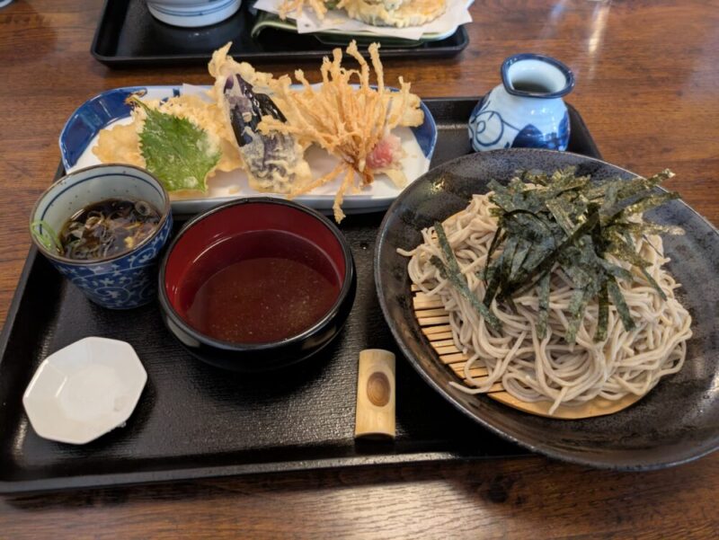 一膳 そば 穴子天ざる