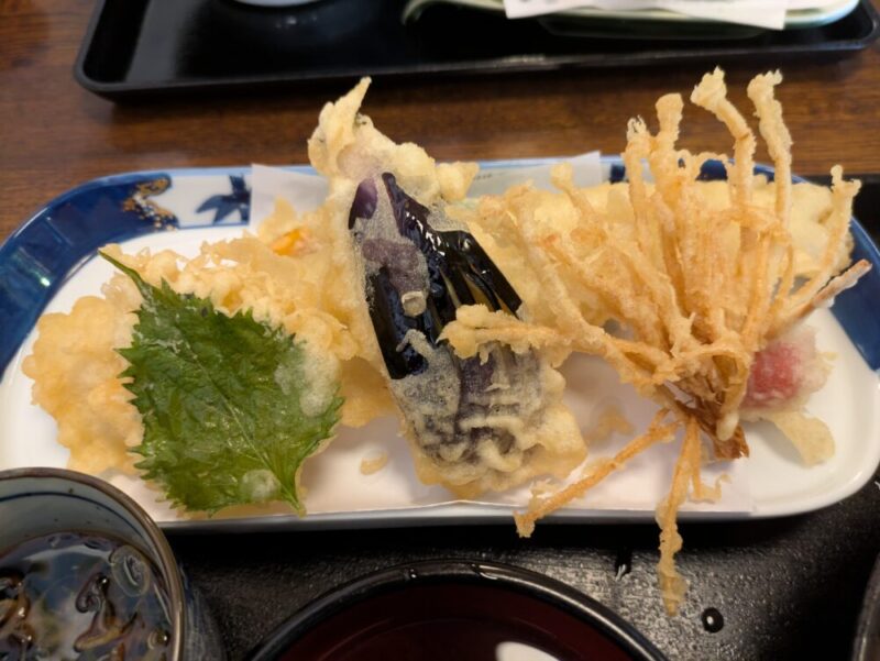 一膳 そば 穴子天ざる