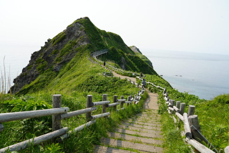 積丹 神威岬 念仏トンネルビューポイントまでの道