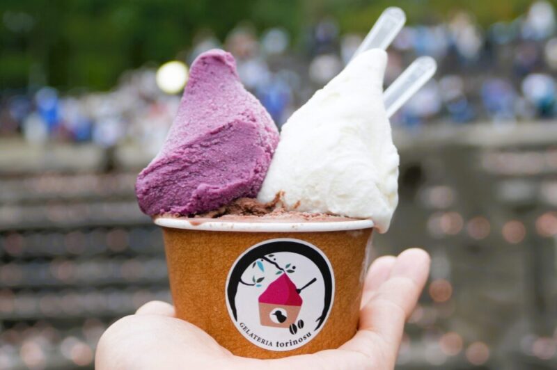 いしやまキャンドルナイト2025 石山緑地 南区夏祭り出店 ジェラート