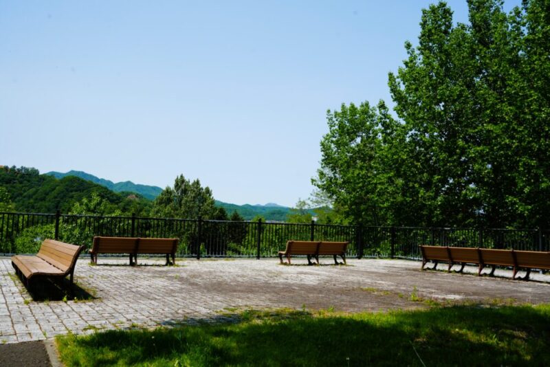 石山緑地 展望台