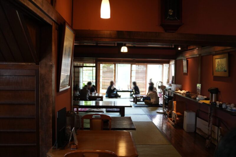 菜はな 小樽天狗山の麓にある古民家カフェ&レストラン 座敷席