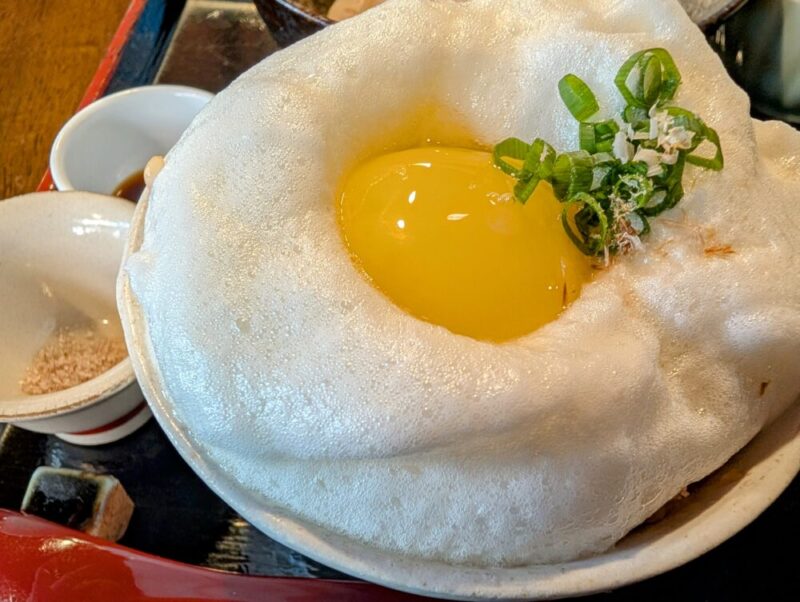 菜はな ふわとろ卵かけご飯 小樽天狗山の麓にある古民家カフェ&レストラン