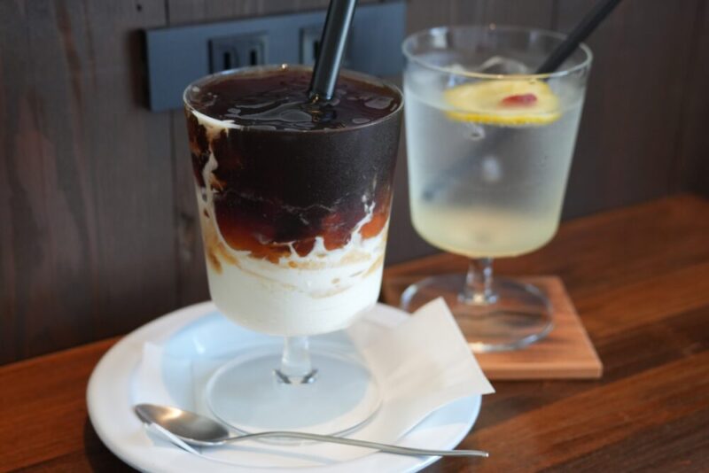 まだ名前のない喫茶店 ゼリーシェイク 夏の限定メニュー