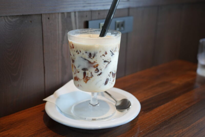 まだ名前のない喫茶店 ゼリーシェイク 夏の限定メニュー