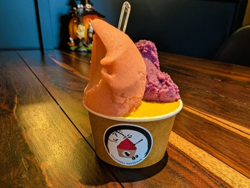札幌・南区 ジェラート トリノス ジェラート トリプル