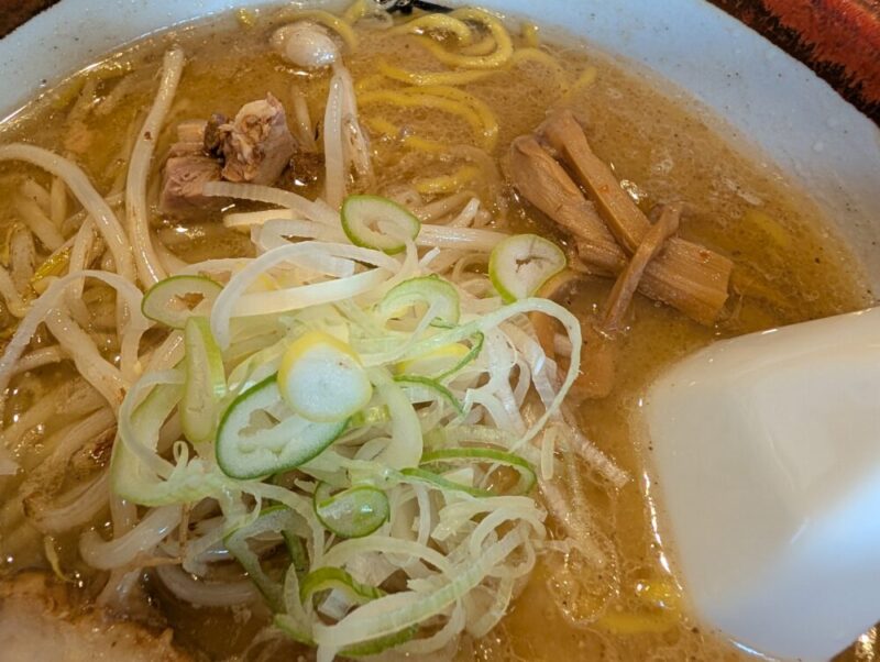 らーめん末 味噌ラーメン 野菜