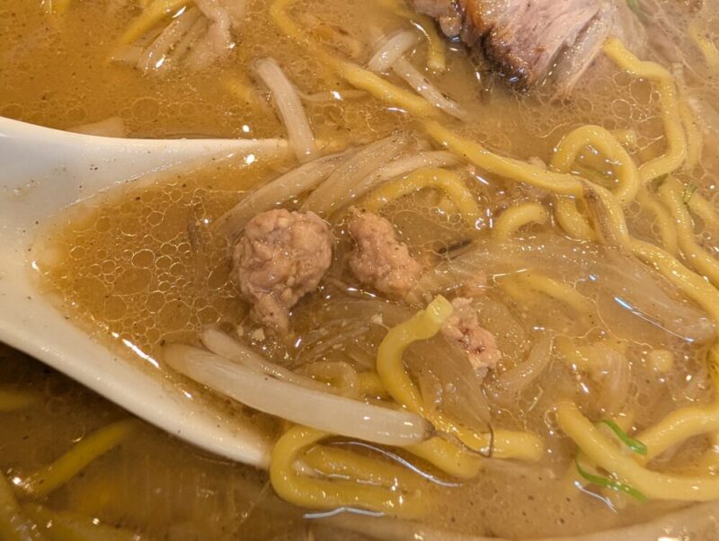 らーめん末 味噌ラーメン ひき肉