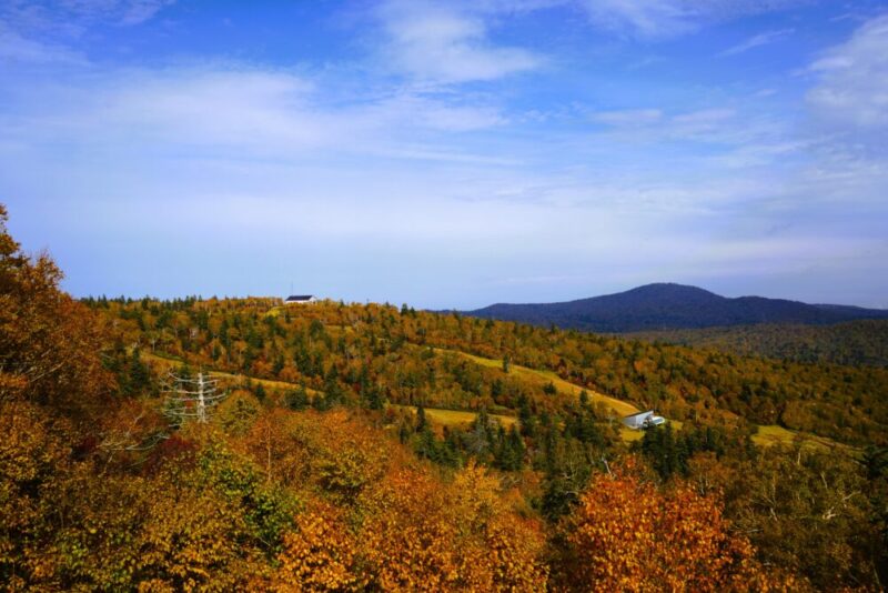 札幌国際スキー場 紅葉ゴンドラ