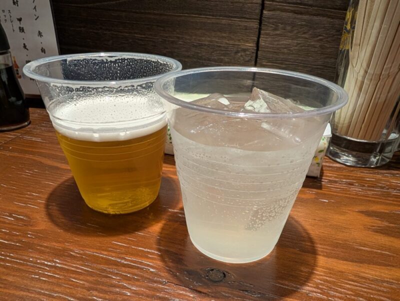 第11回澄川せんべろ 札幌市南区 大衆すし 居酒屋 しゅう ドリンク