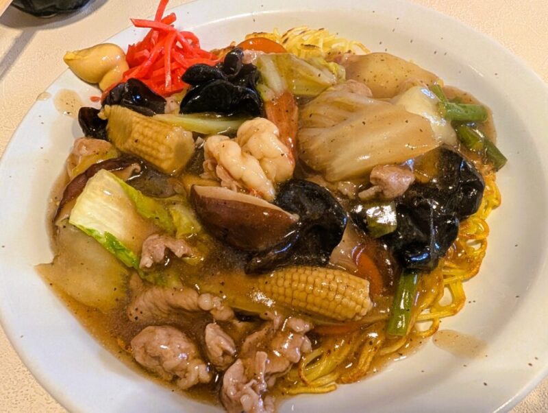 第11回澄川せんべろ 札幌市南区 かちかち山 あんかけ焼きそば