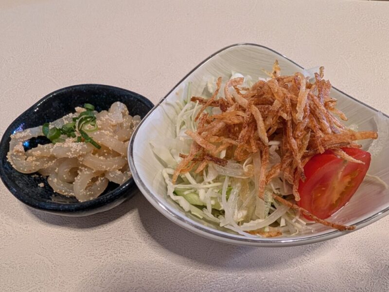 第11回澄川せんべろ 札幌市南区 かちかち山 付け合わせ