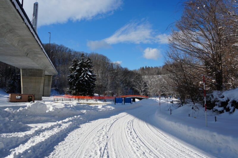 アシリベツの滝までルート